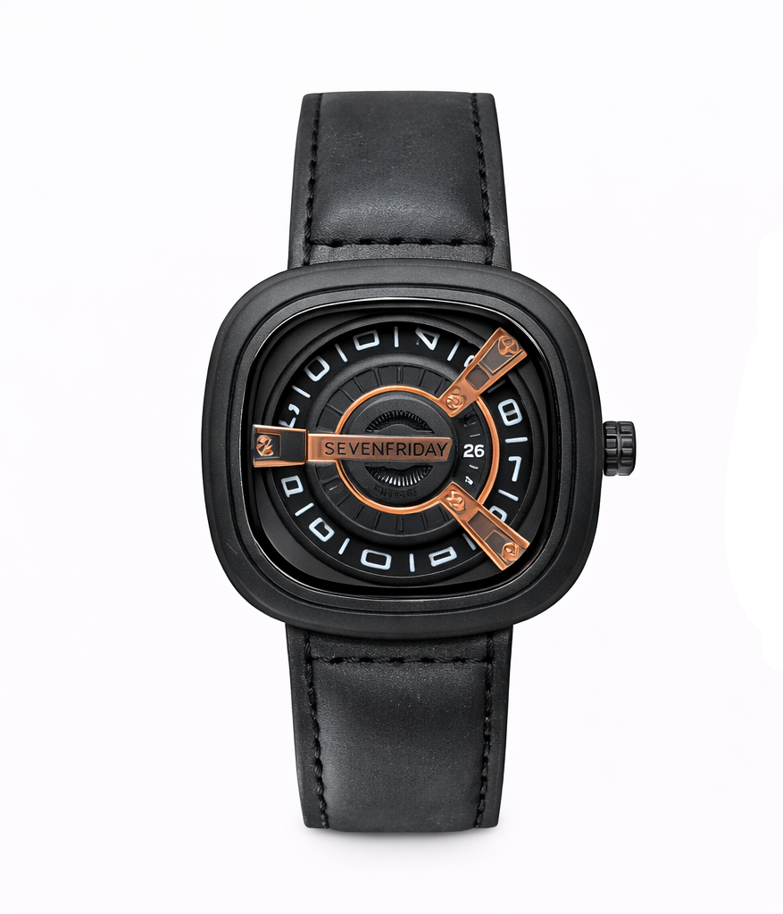 LTH004 - LEATHER ANALOG WATCH FOR MEN