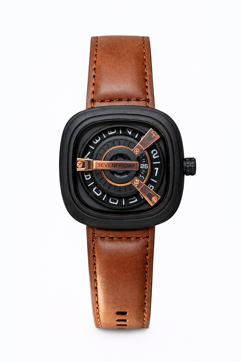 LTH004 - LEATHER ANALOG WATCH FOR MEN