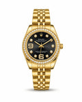 MTL097 - ROLEX Classic Stainless Steel Watch for Women