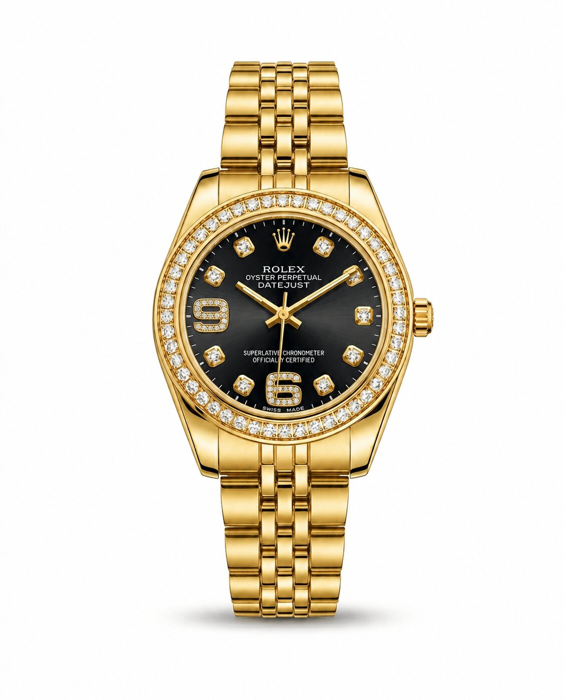 MTL097 - ROLEX Classic Stainless Steel Watch for Women