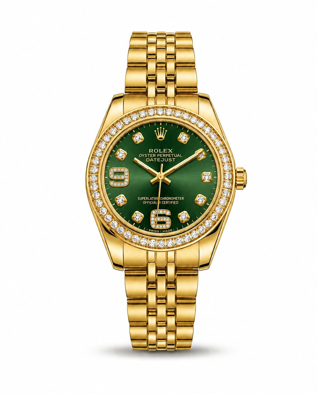 MTL097 - ROLEX Classic Stainless Steel Watch for Women
