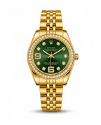 MTL097 - ROLEX Classic Stainless Steel Watch for Women