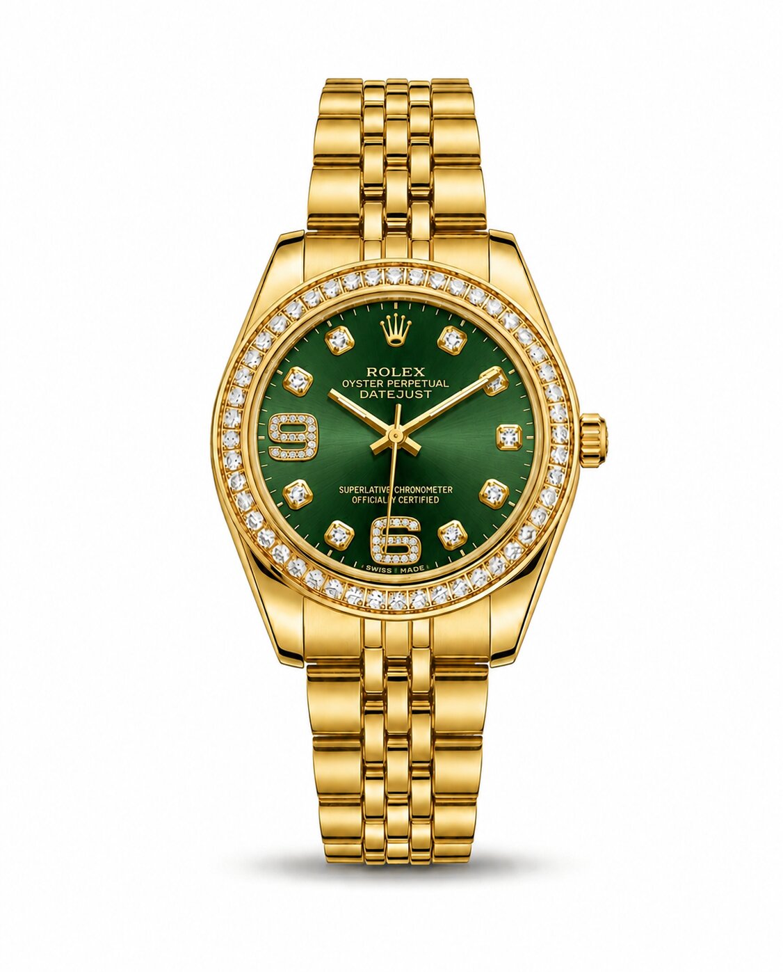 MTL097 - ROLEX Classic Stainless Steel Watch for Women