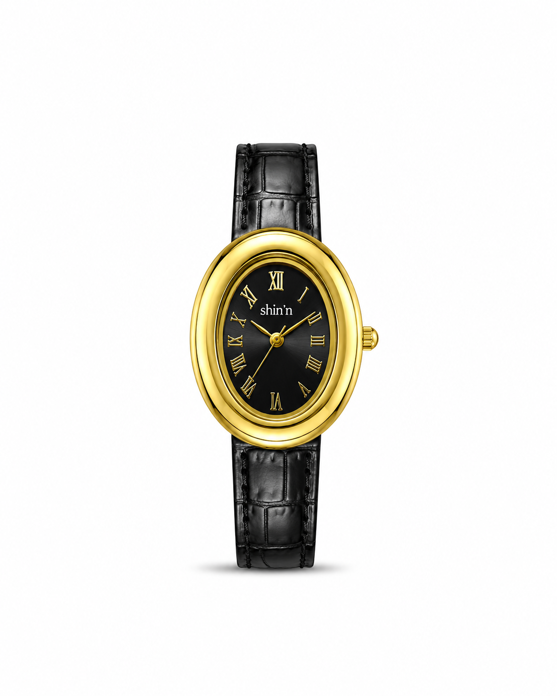 LTH016 - Shein Stylish Leather Strap Watch for Women