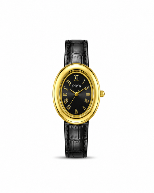 LTH016 - Shein Stylish Leather Strap Watch for Women