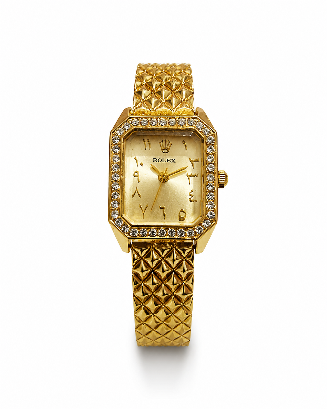 MTL079 - ROLEX Luxury Metal Strap Watch for Women