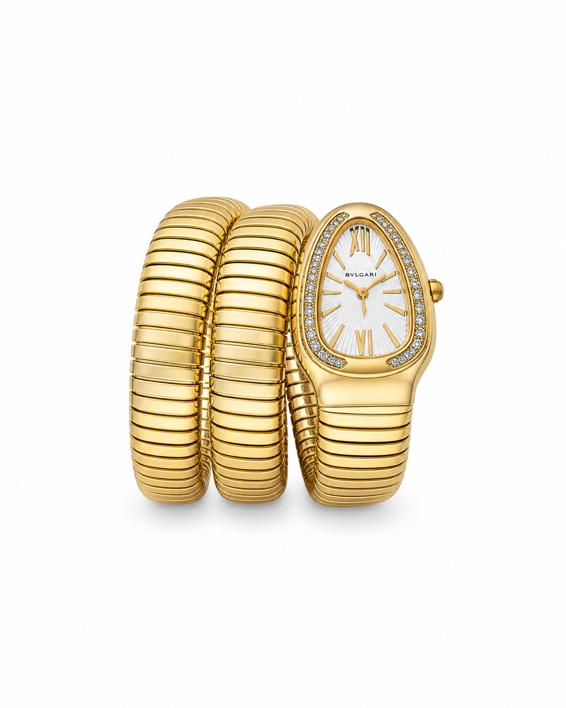 MTL092 - BVLGARI Stylish Metal Strap Watch for Women