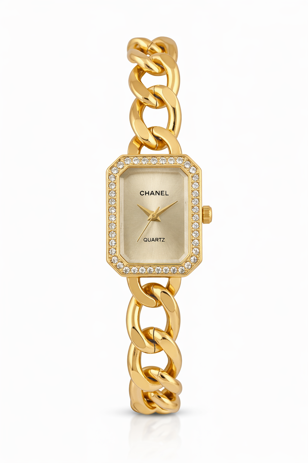 MTL028 - METAL ANALOG WATCH FOR WOMEN