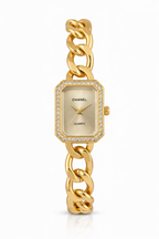 MTL028 - METAL ANALOG WATCH FOR WOMEN