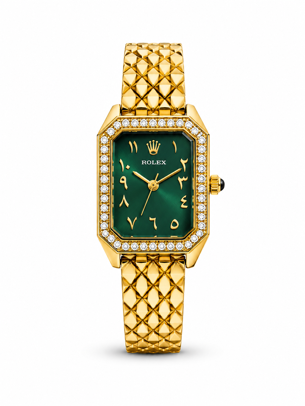 MTL079 - ROLEX Luxury Metal Strap Watch for Women