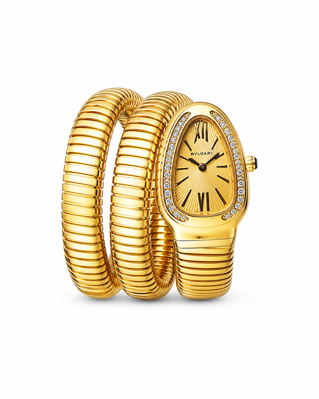 MTL092 - BVLGARI Stylish Metal Strap Watch for Women