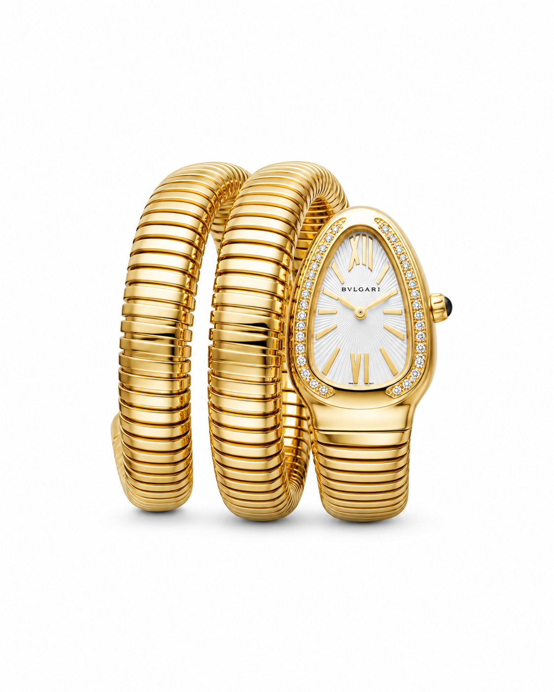 MTL092 - BVLGARI Stylish Metal Strap Watch for Women