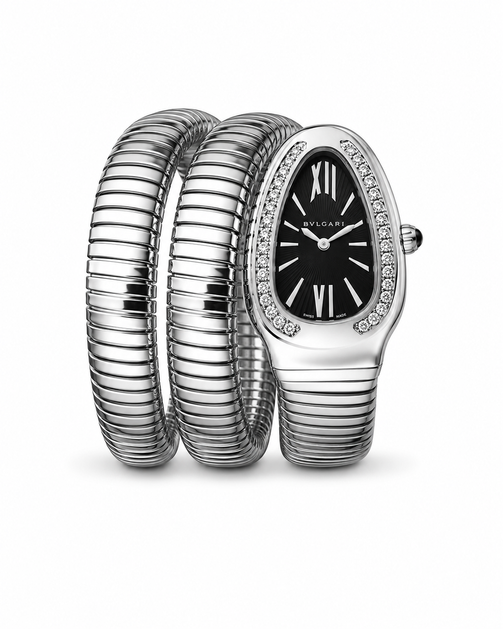 MTL092 - BVLGARI Stylish Metal Strap Watch for Women