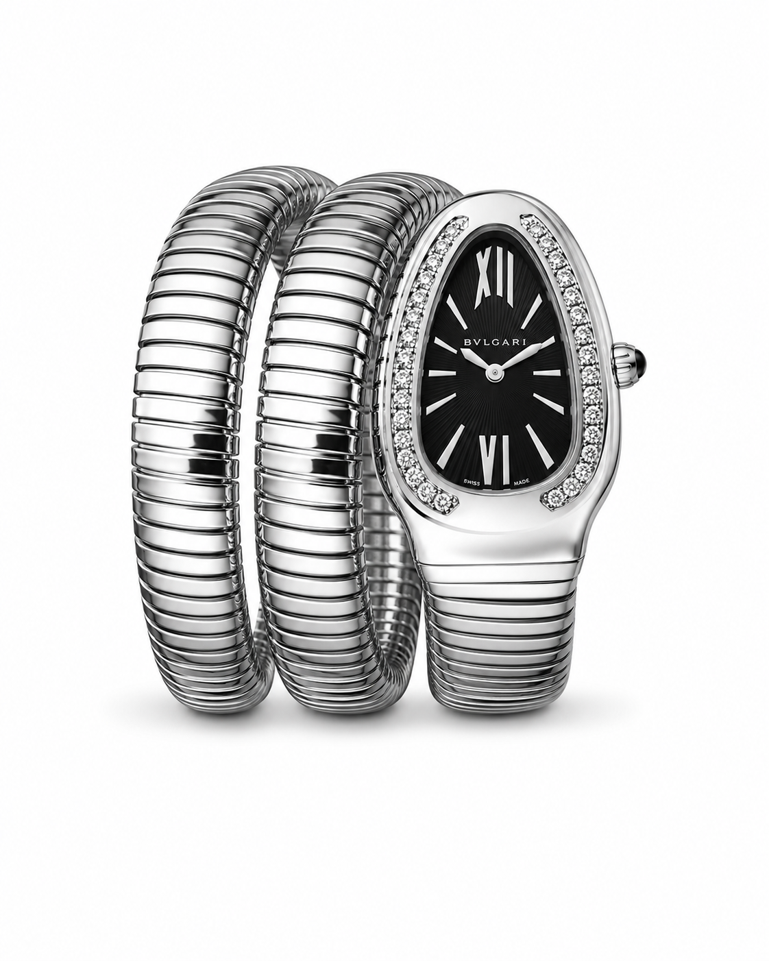 MTL092 - BVLGARI Stylish Metal Strap Watch for Women