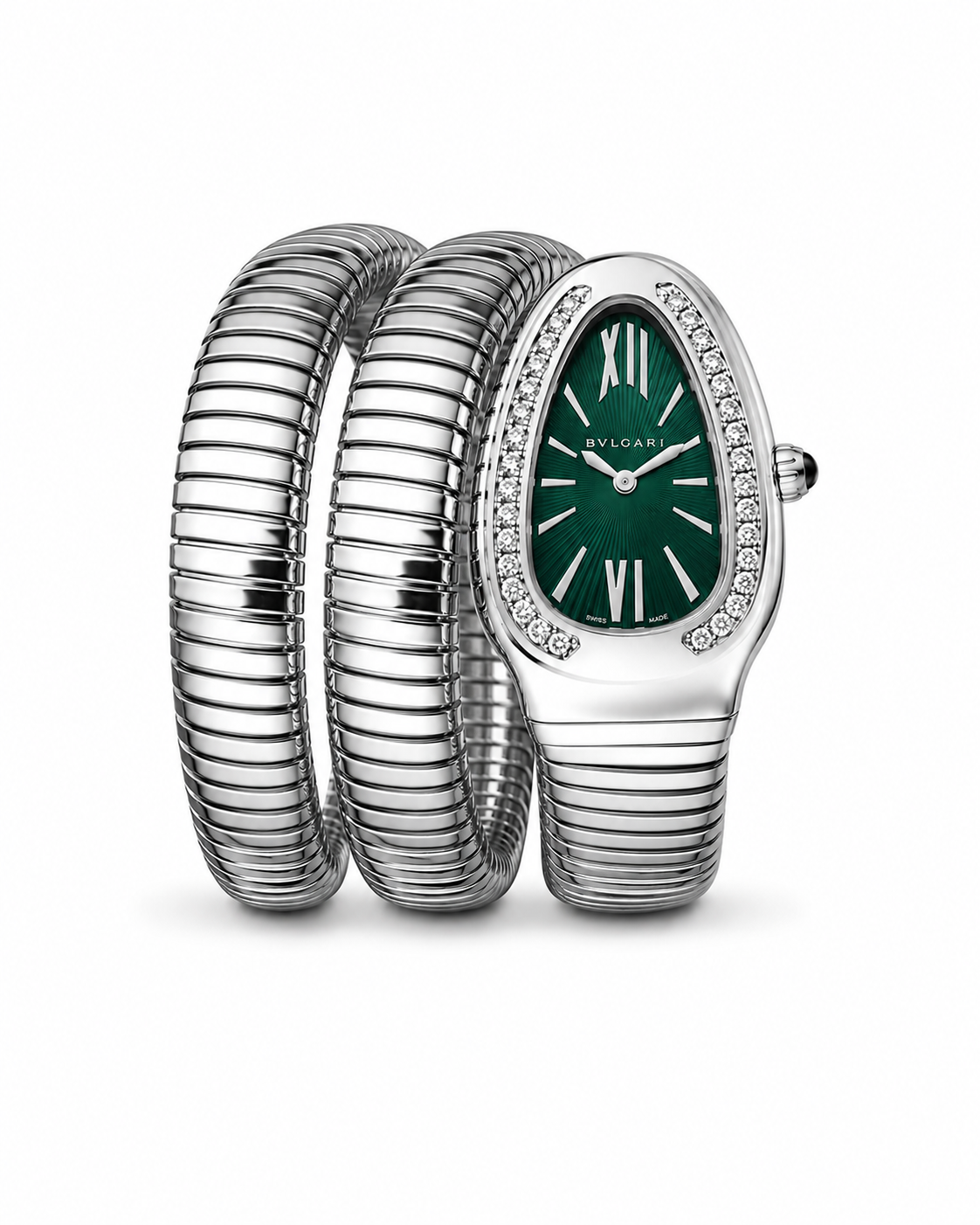 MTL092 - BVLGARI Stylish Metal Strap Watch for Women