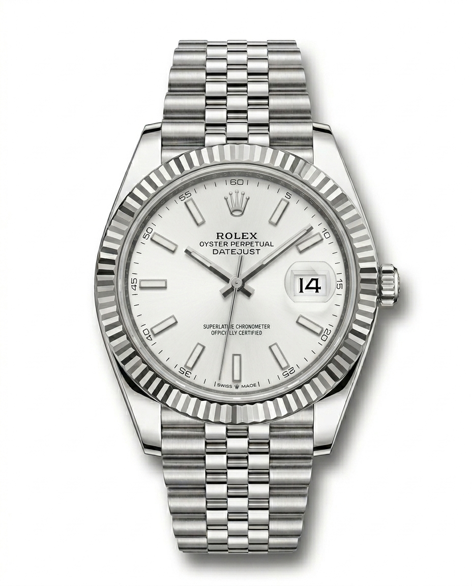 MTL047 - Rolex Luxury Stainless Steel Watch ñ Timeless Elegance & Prestige for Men