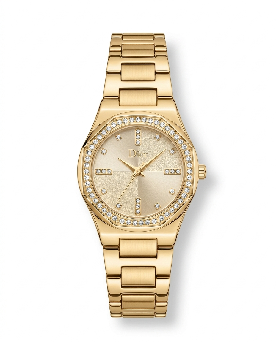 MTL055 - METAL ANALOG WATCH FOR WOMEN