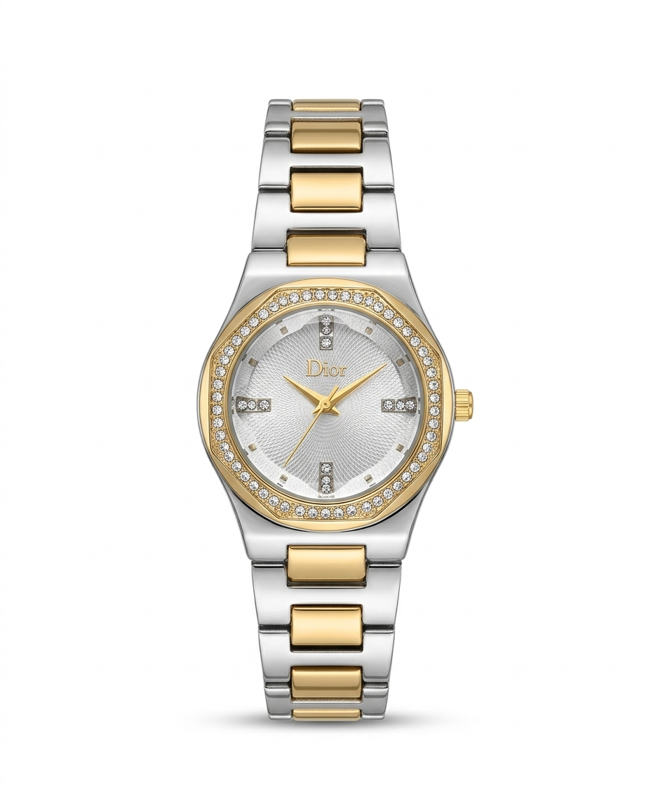 MTL055 - METAL ANALOG WATCH FOR WOMEN