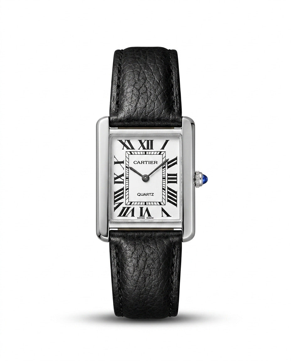 LTH030 - Cartier Leather Watch Luxury Elegant Design For Men