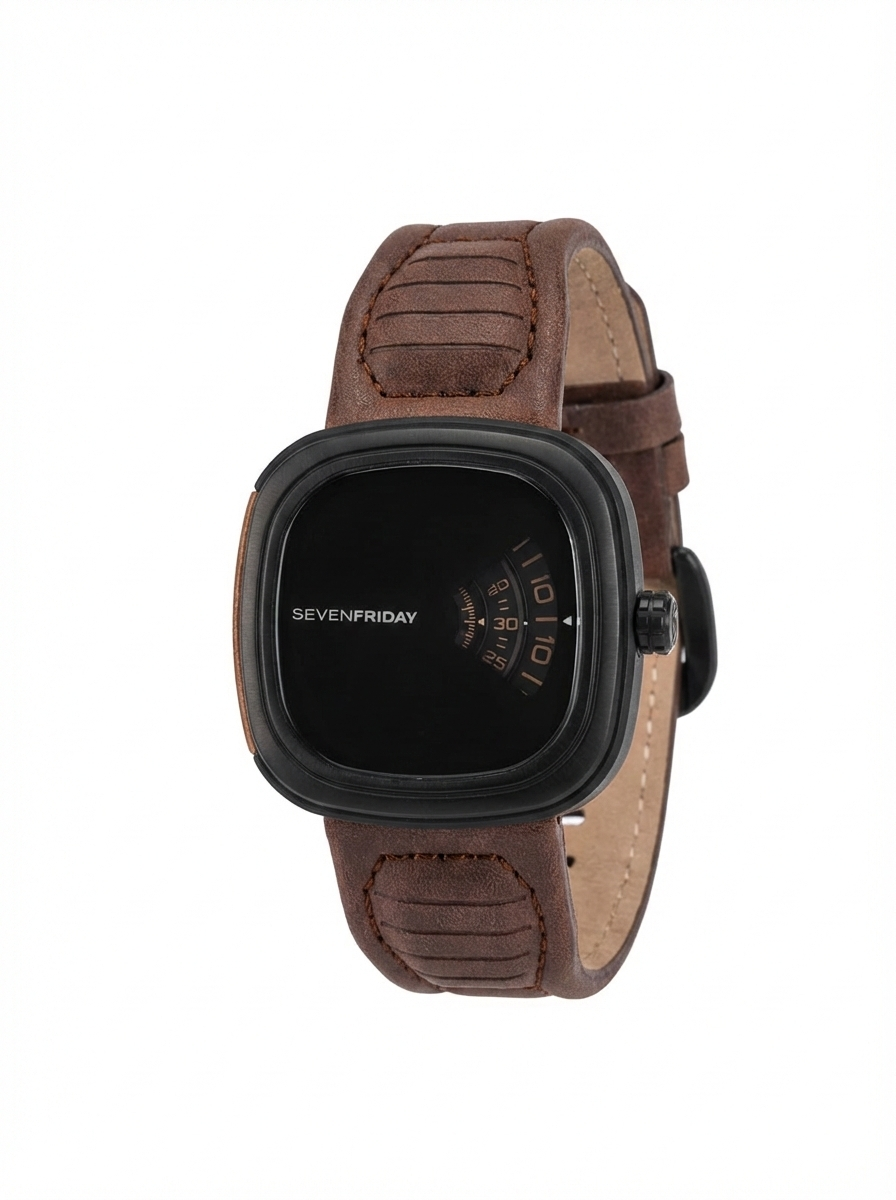 LTH007 - LEATHER ANALOG WATCH FOR MEN