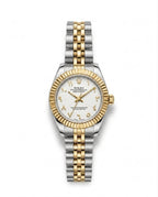 MTL096 - ROLEX Classic Stainless Steel Watch for Women