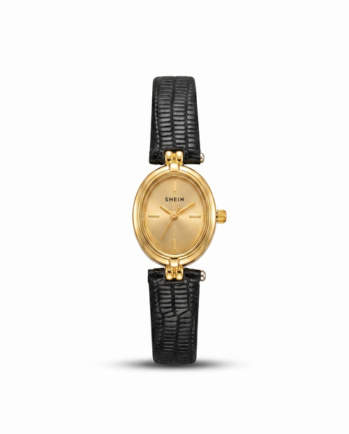 LTH015 - Shein Stylish Leather Strap Watch for Women