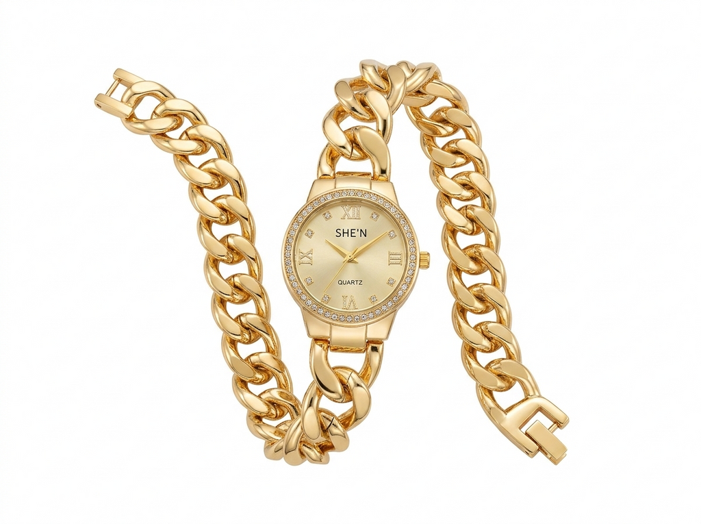 MTL039 - METAL ANALOG WATCH FOR WOMEN