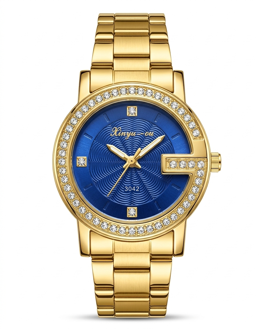 MTL054 - METAL ANALOG WATCH FOR WOMEN