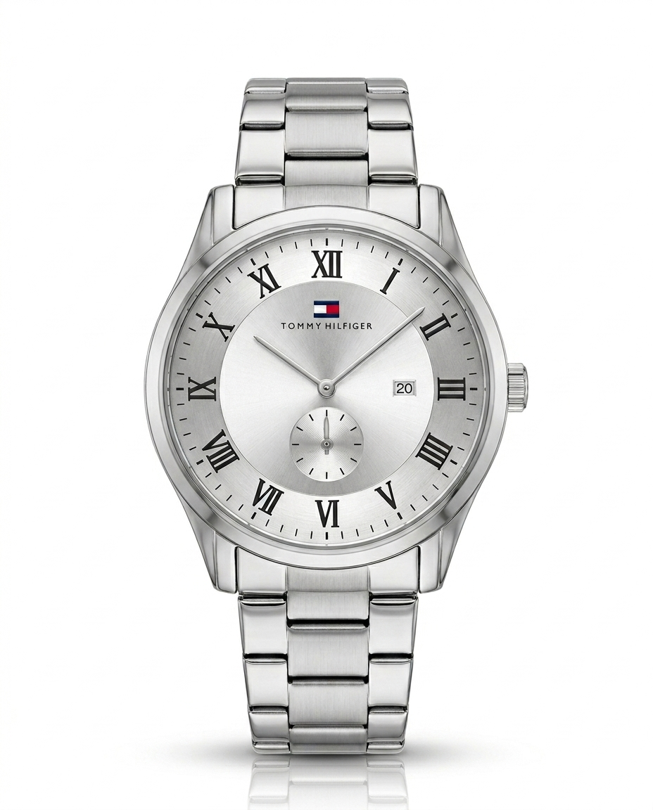 MTL050 - TOMMY HILFIGER Premium Stainless Steel Watch ñ Modern Elegance for Men