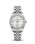 MTL097 - ROLEX Classic Stainless Steel Watch for Women