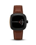 LTH007 - SEVENFRIDAY LEATHER ANALOG WATCH FOR MEN