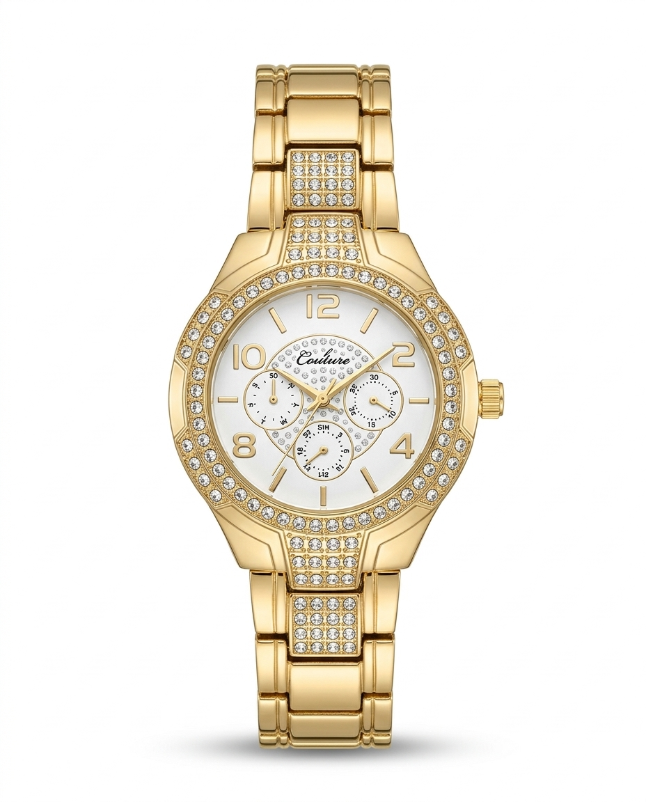 MTL048 - METAL ANALOG WATCH FOR WOMEN
