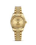 MTL096 - ROLEX Classic Stainless Steel Watch for Women
