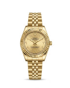 MTL096 - ROLEX Classic Stainless Steel Watch for Women