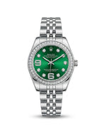 MTL097 - ROLEX Classic Stainless Steel Watch for Women