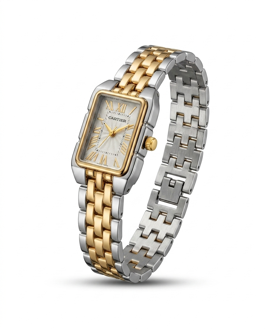 MTL078 - CARTIER Luxury Stainless Steel Watch for Women