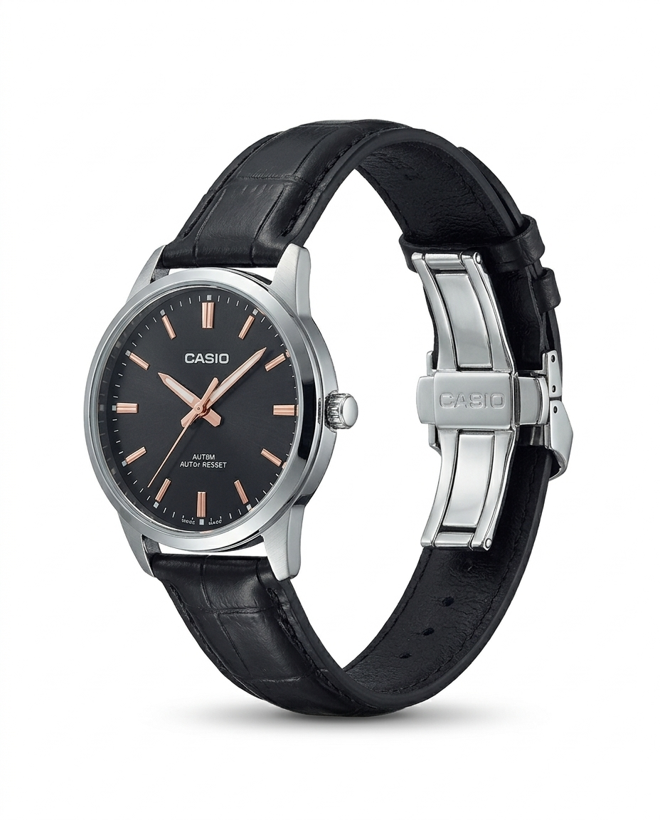 LTH027 - LEATHER ANALOG WATCH FOR MEN