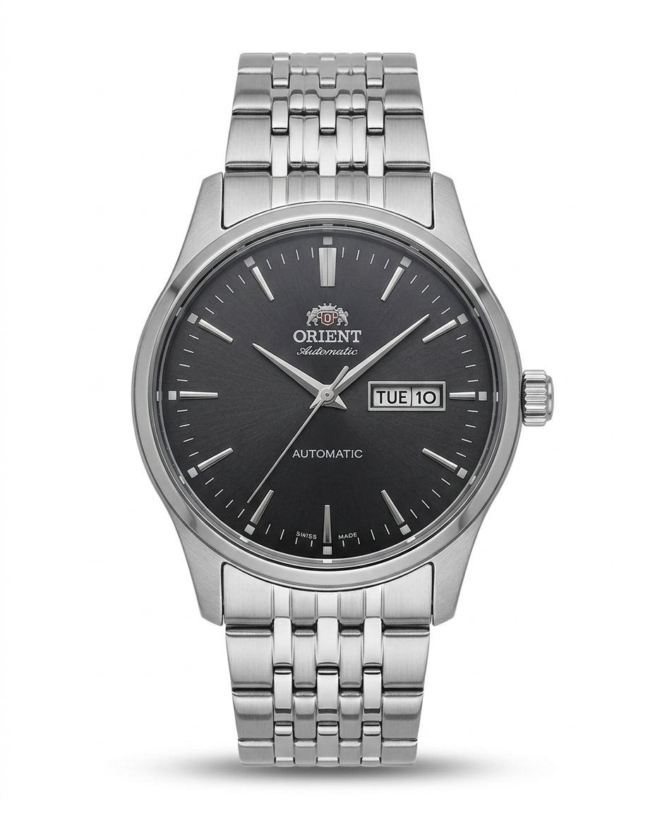 MTL002 - Orient Luxury Steel Watch – Simple & Sophisticated for Men