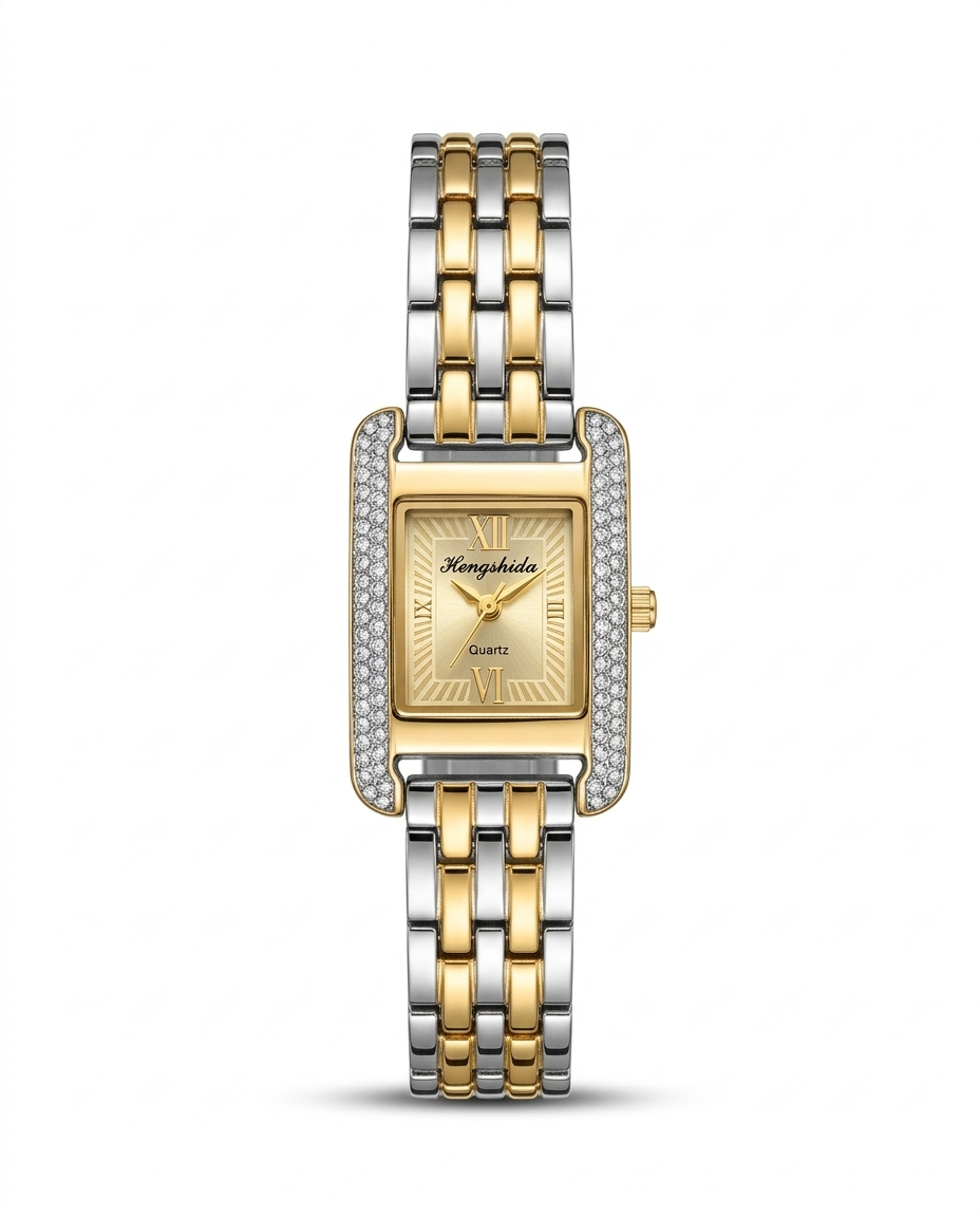 MTL052 - METAL ANALOG WATCH FOR WOMEN