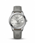 LTH026 - Rolex Leather Strap Watch – Refined Luxury for Men