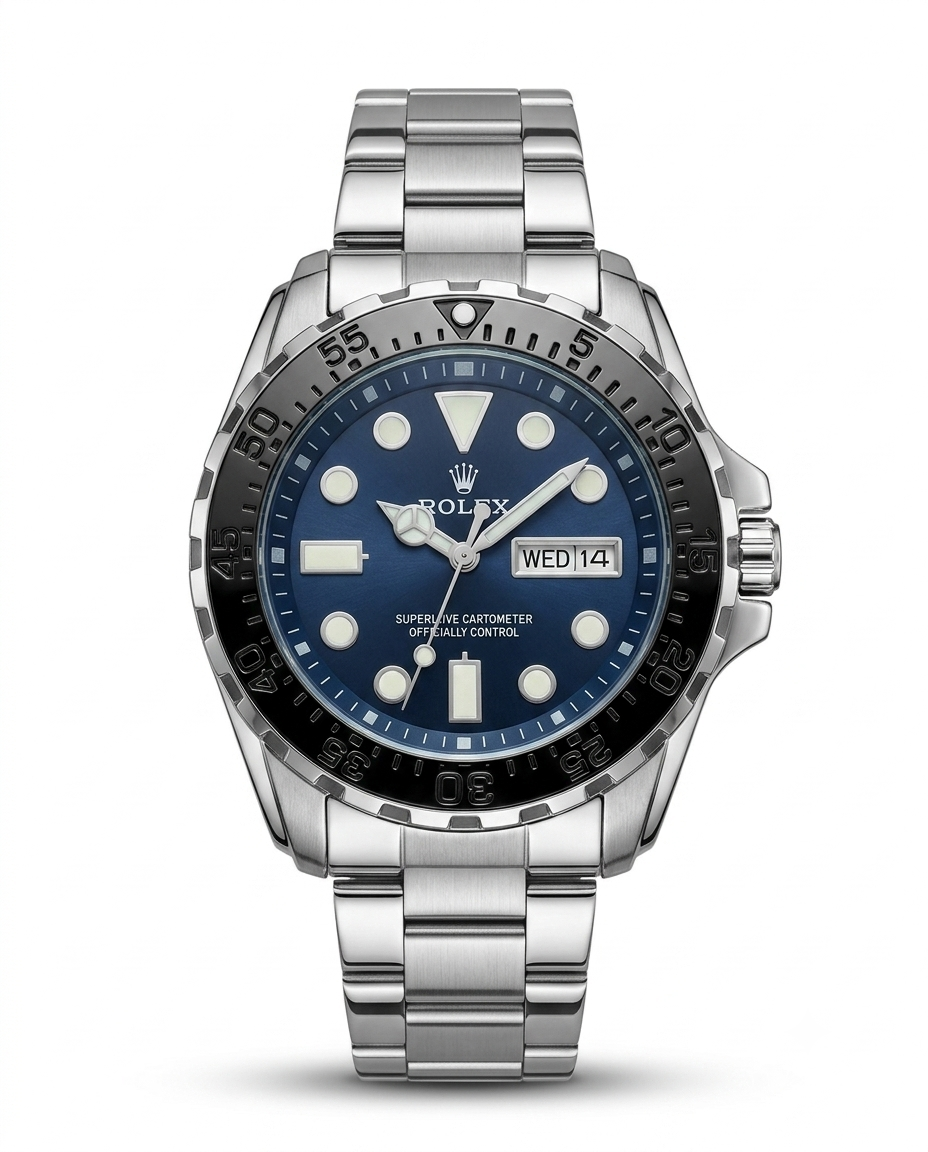 MTL049 - Rolex Luxury Stainless Steel Watch ñ Timeless Elegance & Prestige for Men