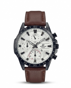 LTH033 - EDIFICE Leather Strap Watch ñ Refined Luxury for Men