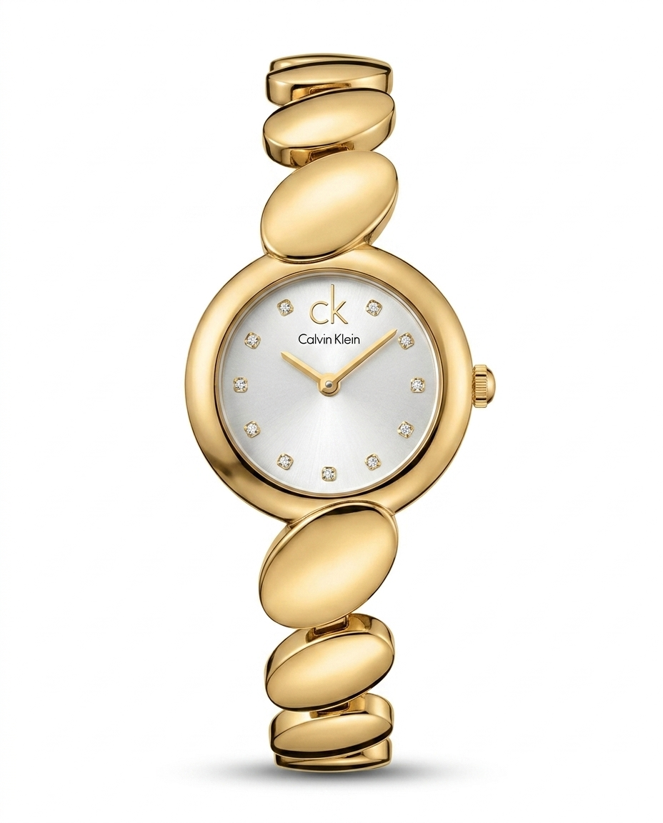 MTL089 - CALVIN KLEIN Elegant Metal Watch for Women
