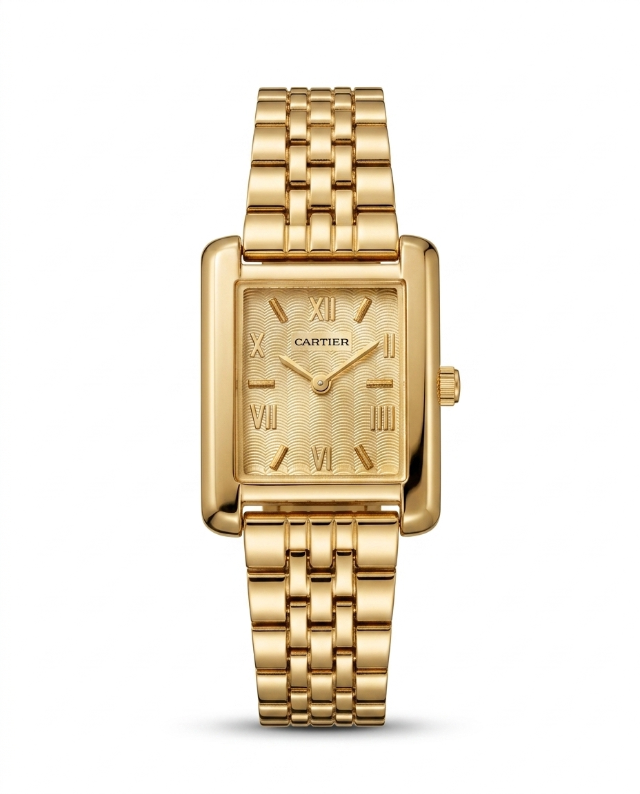 MTL081 - CARTIER Premium Metal Band Watch for Women