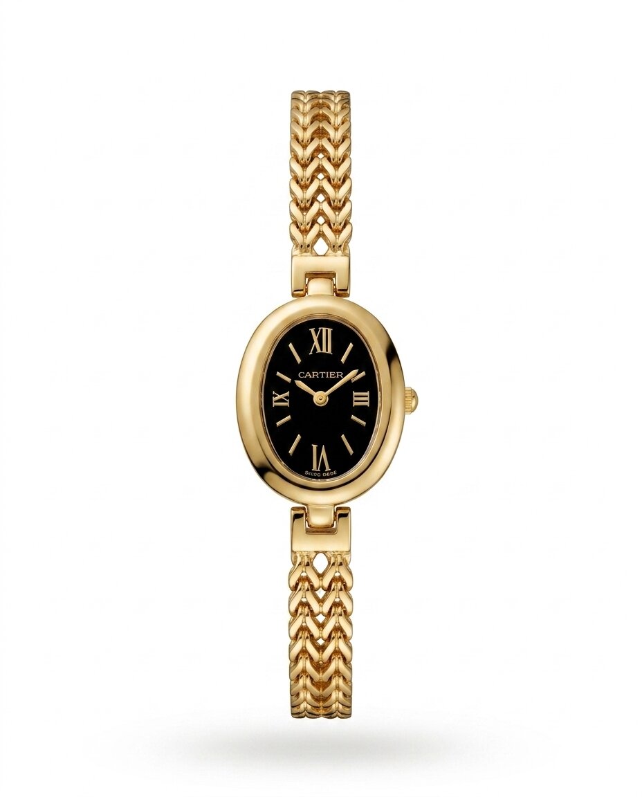 MTL101 - CARTIER Premium Metal Band Watch for Women