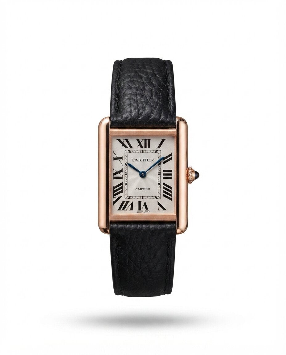 LTH030 - Cartier Leather Watch Luxury Elegant Design For Men