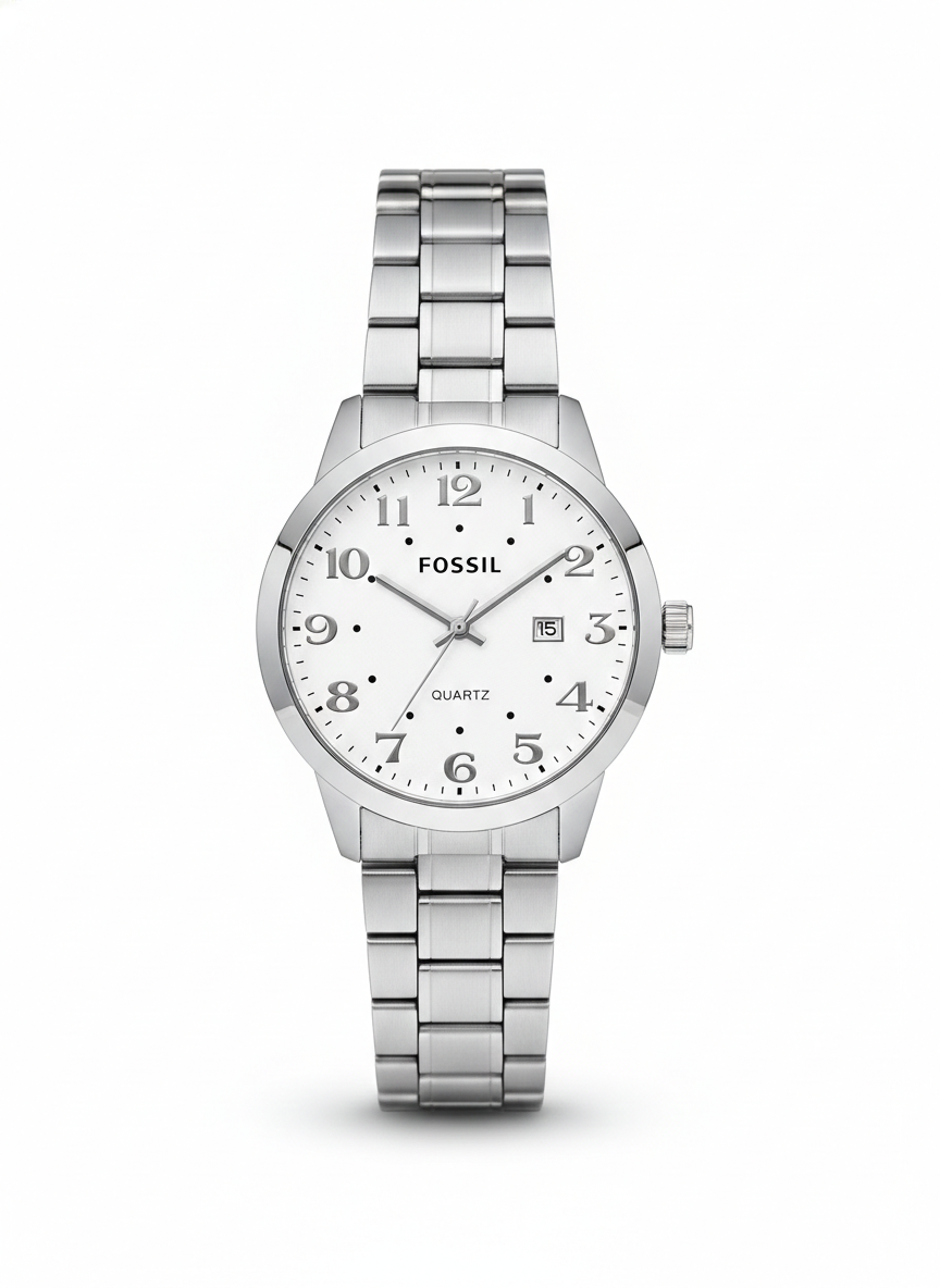 MTL004 - Quartz watch stainless steel bracelet For Men