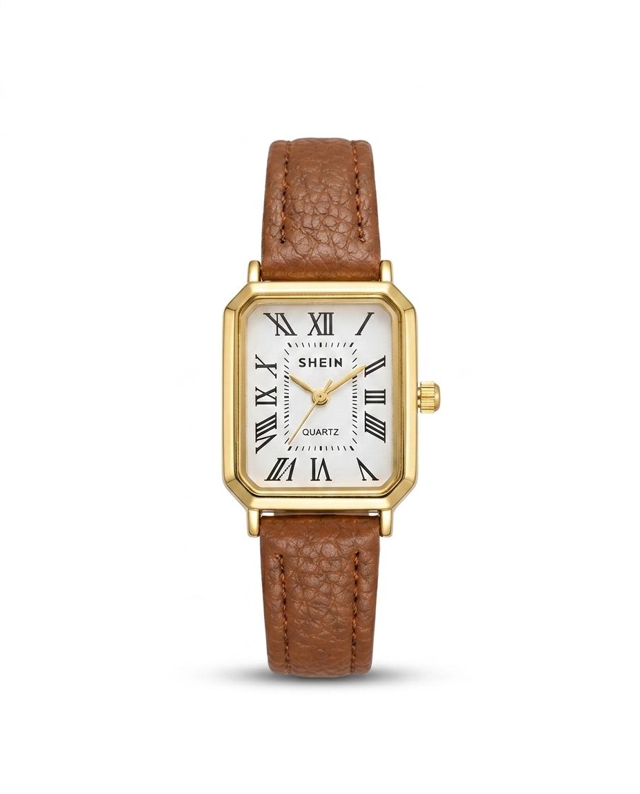 LTH020 - Shein Stylish Leather Strap Watch for Women