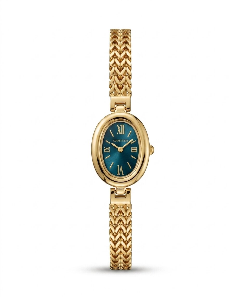 MTL101 - CARTIER Premium Metal Band Watch for Women
