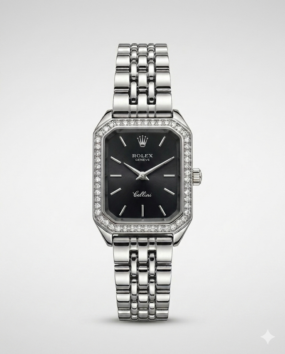 MTL110 - ROLEX Classic Stainless Steel Watch for Women